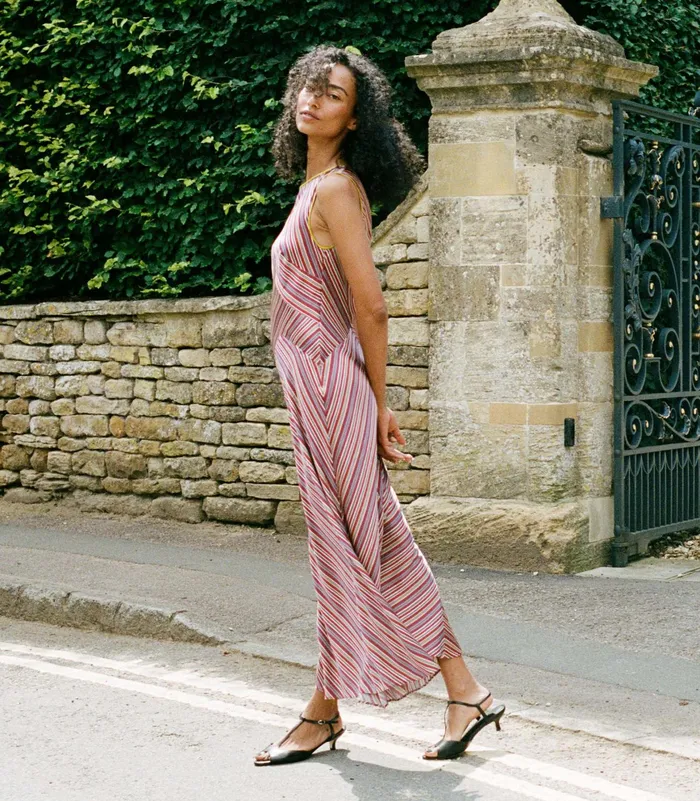 DEN Adelana Dress Le Marais Stripe Women Dresses DEN Adelana Dress Le Marais Stripe Women Dresses