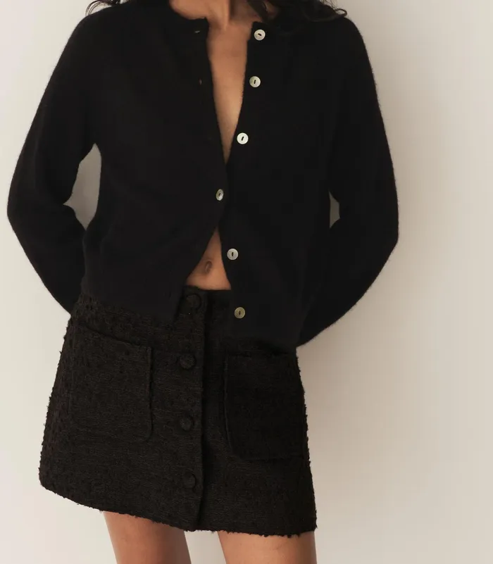 DEN Elina Skirt Black Women Skirts DEN Elina Skirt Black Women Skirts