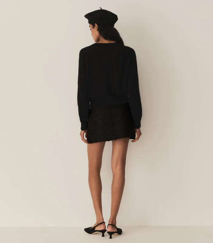 DEN Elina Skirt Black Women Skirts DEN Elina Skirt Black Women Skirts