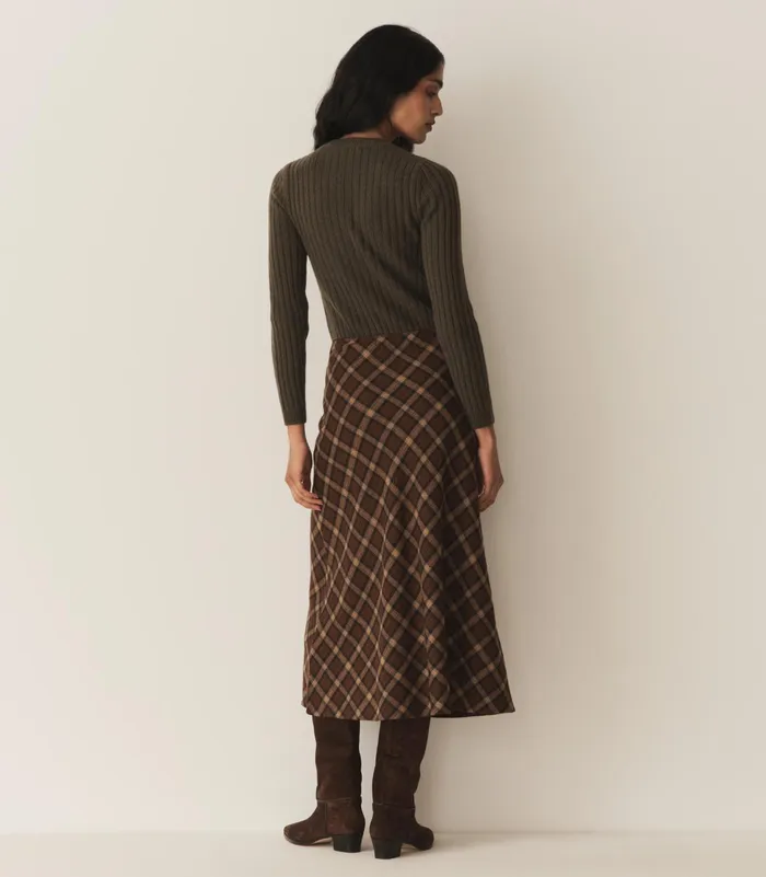 DEN Elowen Skirt Cornwall Plaid Women Skirts DEN Elowen Skirt Cornwall Plaid Women Skirts