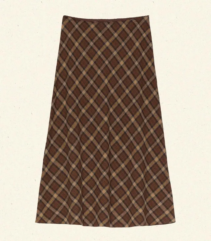 DEN Elowen Skirt Cornwall Plaid Women Skirts DEN Elowen Skirt Cornwall Plaid Women Skirts