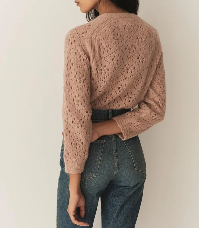 DEN Emiliana Sweater Clay Women Knitwear DEN Emiliana Sweater Clay Women Knitwear