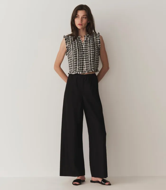 DEN Harietta Top Marilyn Gingham Women Tops DEN Harietta Top Marilyn Gingham Women Tops