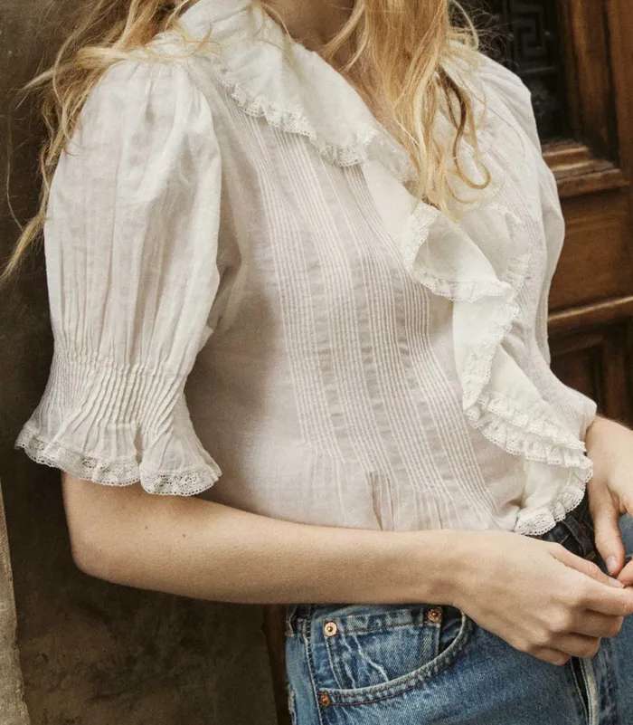 DEN Henri Top Salt Women Tops DEN Henri Top Salt Women Tops