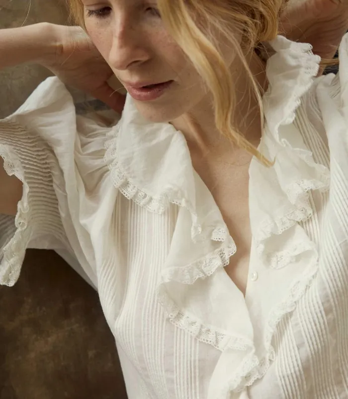 DEN Henri Top Salt Women Tops DEN Henri Top Salt Women Tops