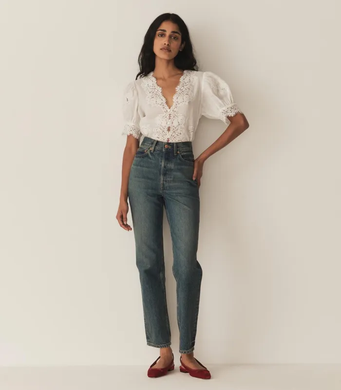 DEN Idella Top Salt Women Tops DEN Idella Top Salt Women Tops