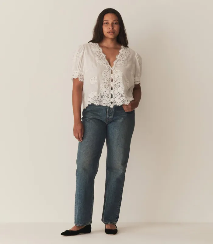 DEN Idella Top Salt Women Tops DEN Idella Top Salt Women Tops