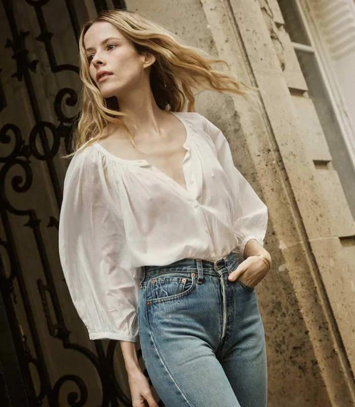 DEN Jiana Top Salt Women Tops DEN Jiana Top Salt Women Tops