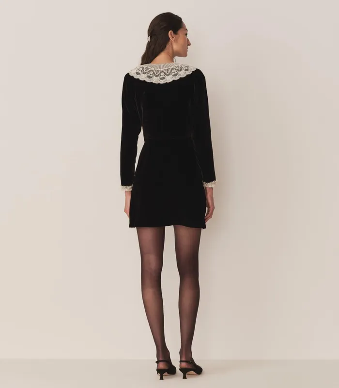 DEN Lisbeth Dress Black Women Dresses DEN Lisbeth Dress Black Women Dresses