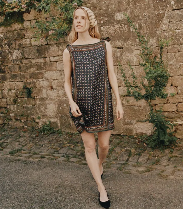 DEN Malia Dress Montmartre Foulard Women Dresses DEN Malia Dress Montmartre Foulard Women Dresses