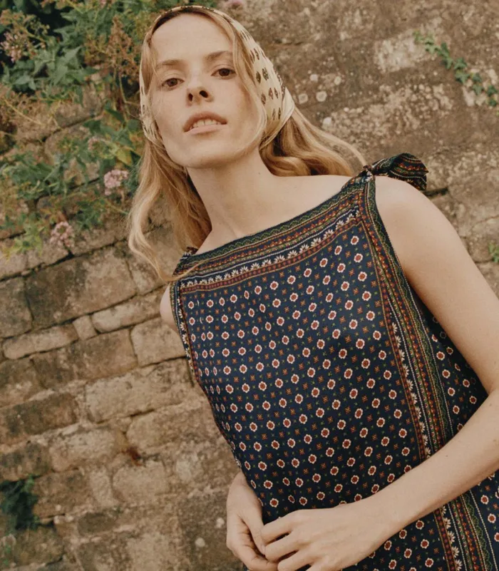 DEN Malia Dress Montmartre Foulard Women Dresses DEN Malia Dress Montmartre Foulard Women Dresses