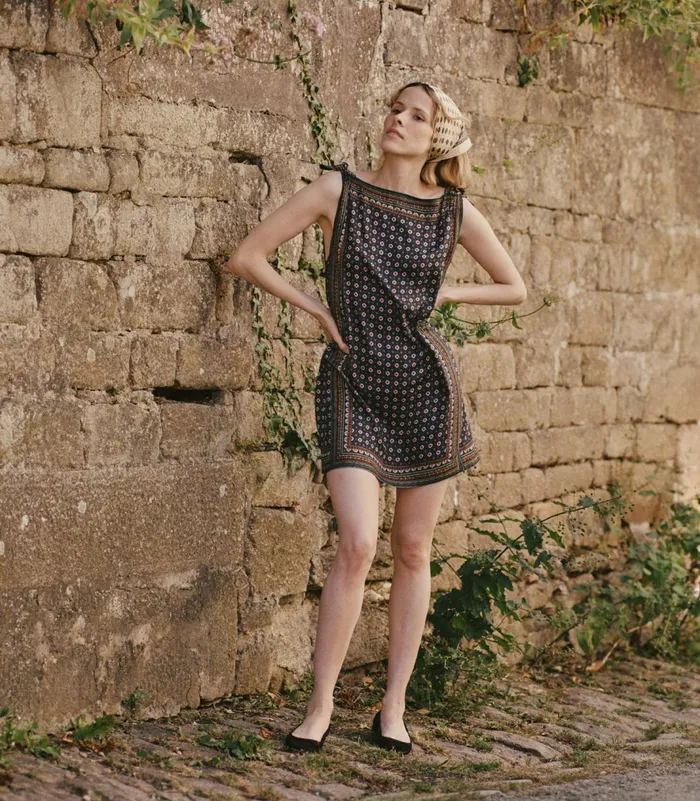 DEN Malia Dress Montmartre Foulard Women Dresses DEN Malia Dress Montmartre Foulard Women Dresses
