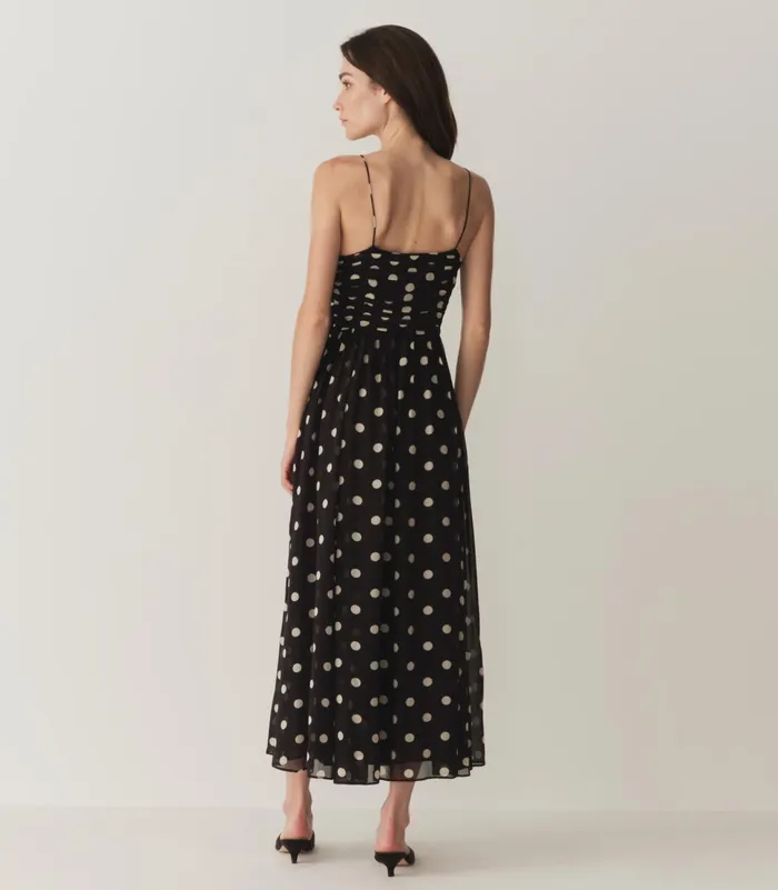 DEN Maryanna Dress Noir Solstice Sky Dot Women Dresses DEN Maryanna Dress Noir Solstice Sky Dot Women Dresses