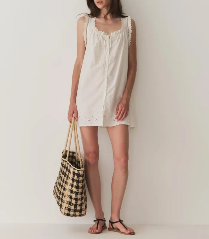 DEN Nessie Dress Salt Women Dresses DEN Nessie Dress Salt Women Dresses