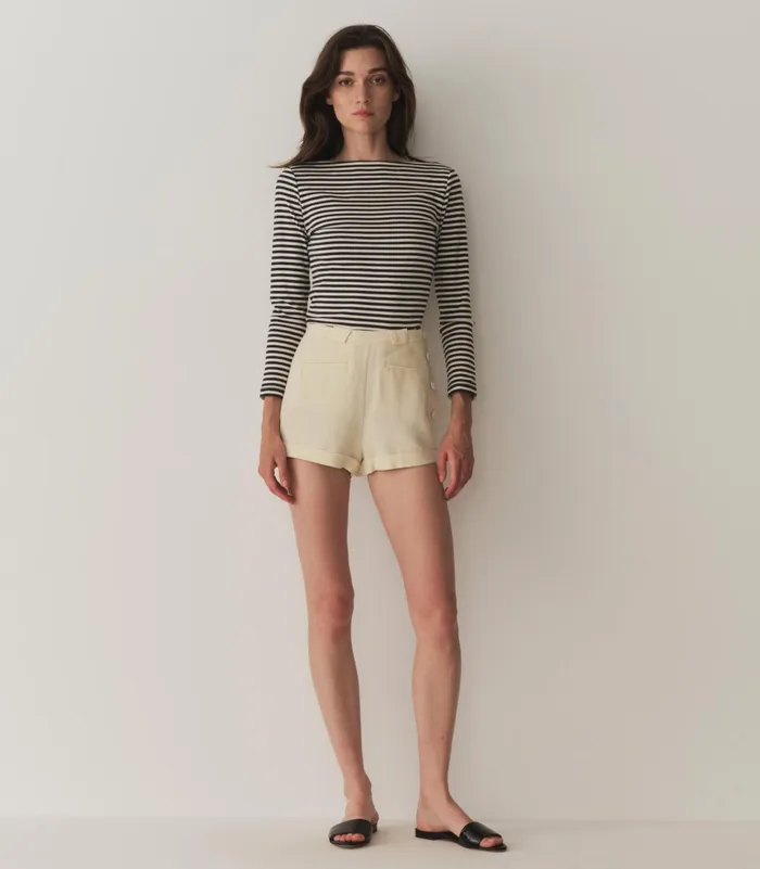 DEN Paulette Tee Nantucket Stripe Women Tees