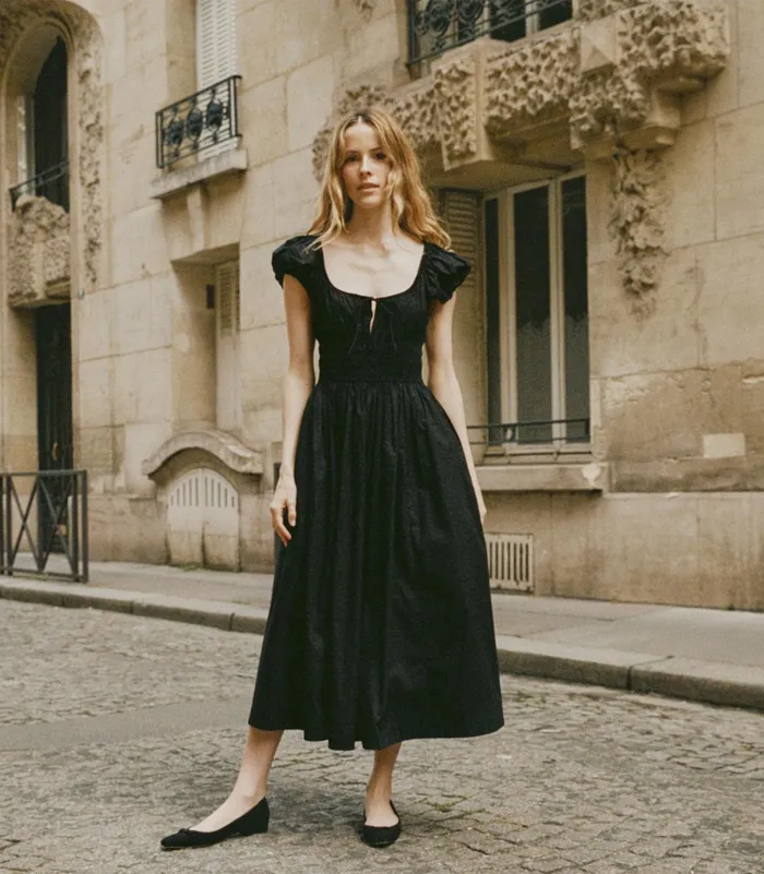 DEN Quinn Dress Black Women Dresses DEN Quinn Dress Black Women Dresses