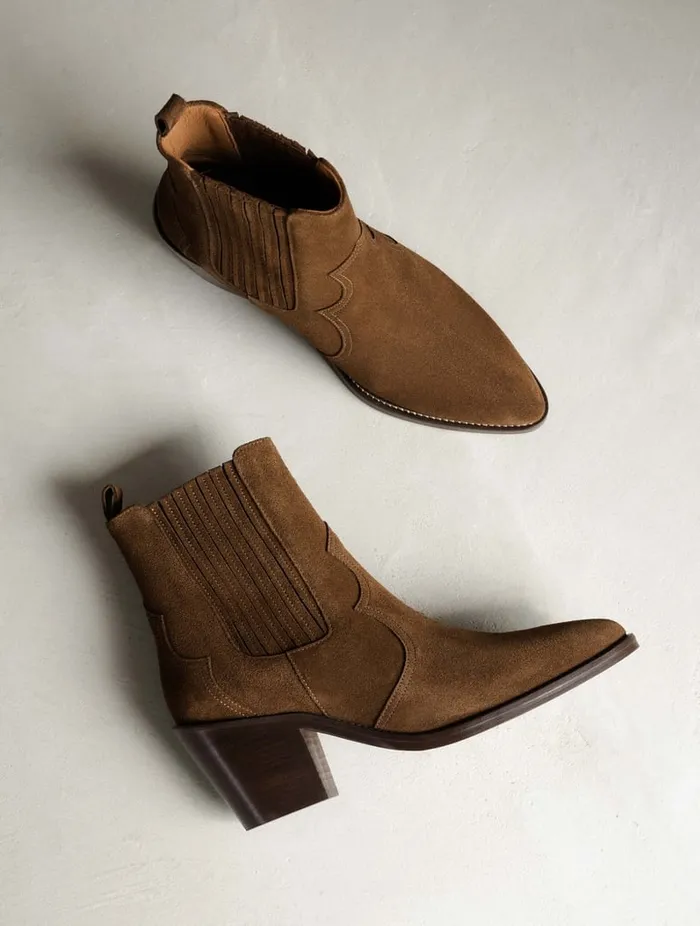 Dakota Rockies Brown Women Bobbies Ankle Boots Dakota Rockies Brown Women Bobbies Ankle Boots