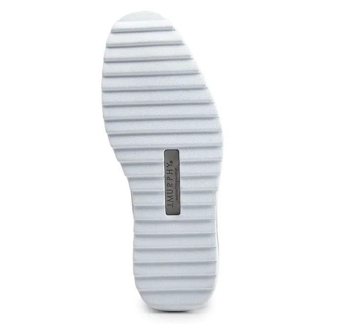 Duncan Knit Plain Toe Gray Marbled KnitNubuck Shoes Johnston and Murphy Men