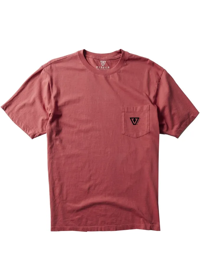Established Premium Pkt Tee Brick Premium Tees Vissla Men