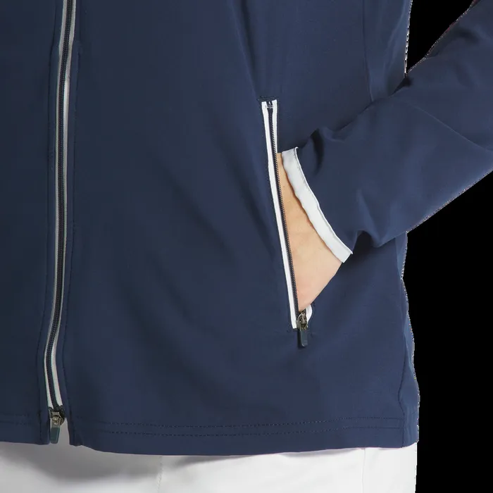 FootJoy Base MidLayers Women Lightweight Woven Jacket Navy