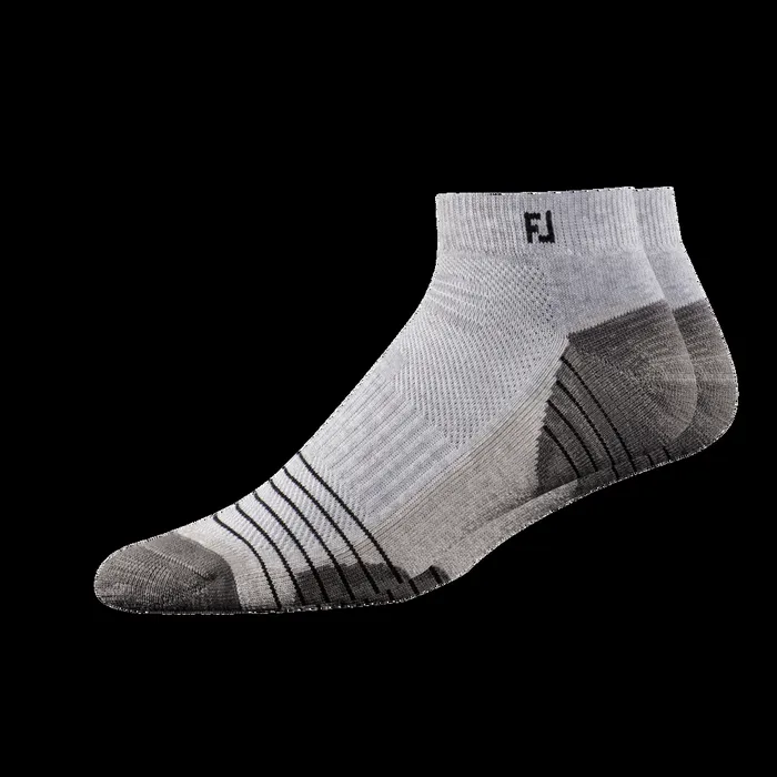 FootJoy Socks Men TechSof Tour Sport Heather Grey