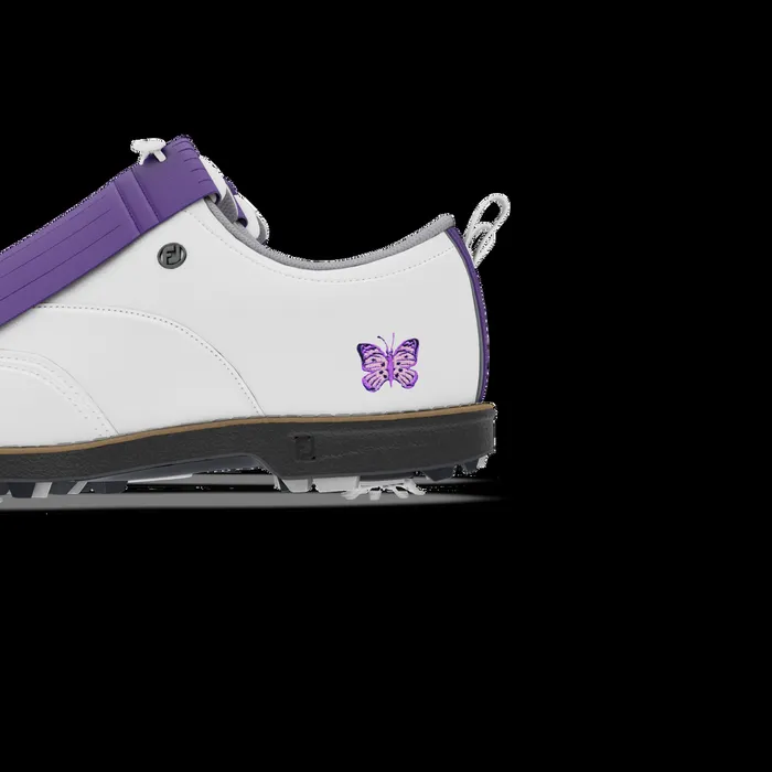 FootJoy Spiked Women MyJoys Premiere Series Issette White Purple
