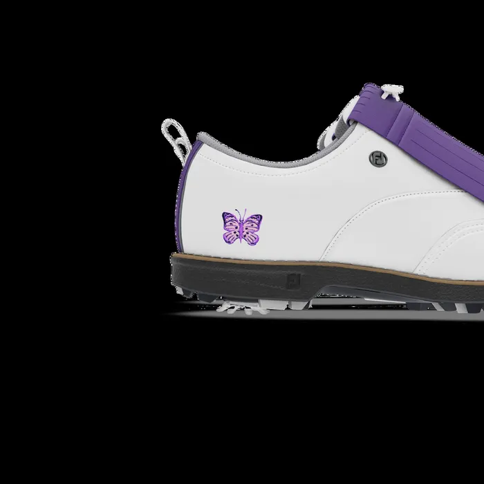 FootJoy Spiked Women MyJoys Premiere Series Issette White Purple