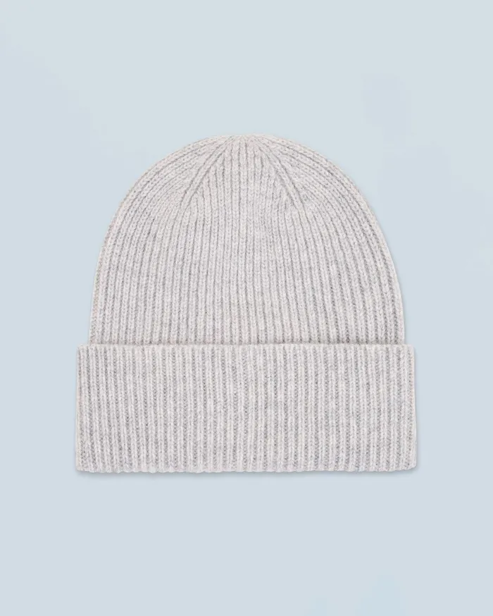 From Future Cashmere Beanies Beanie Light Heather Gray
