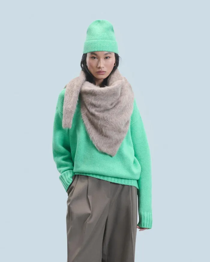 From Future Cashmere Beanies Beanie Utopic Green