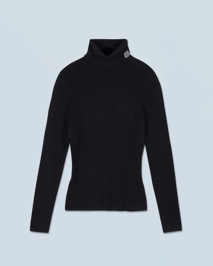 From Future Merino Wool Sweaters Women Turtleneck Sweater Black