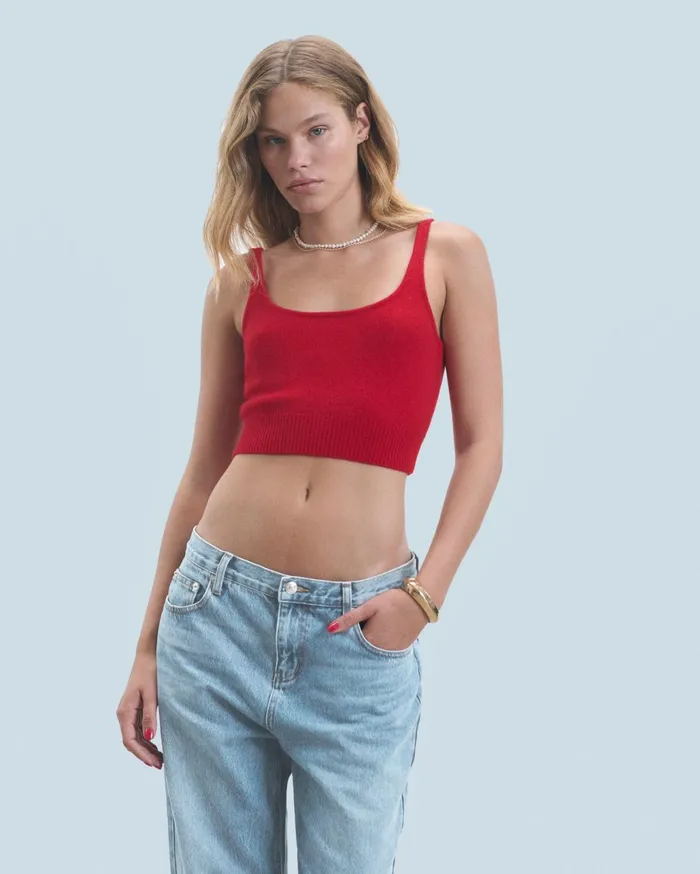 From Future Shirts TShirts and Tops Women Suspender Top Black