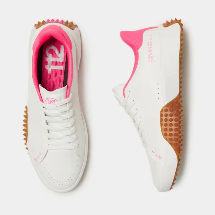 GFORE Golf Shoes Men G112 GOLF SHOE Snow Knockout Pink GFORE Golf Shoes Men G112 GOLF SHOE Snow Knockout Pink