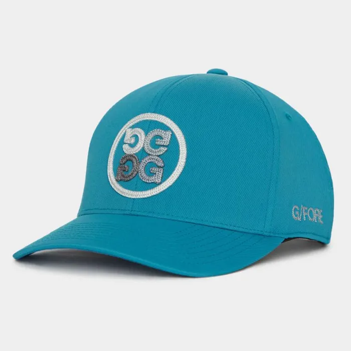 GFORE Hats MenWomen CIRCLE G039S STRETCH TWILL SNAPBACK HAT Petrol