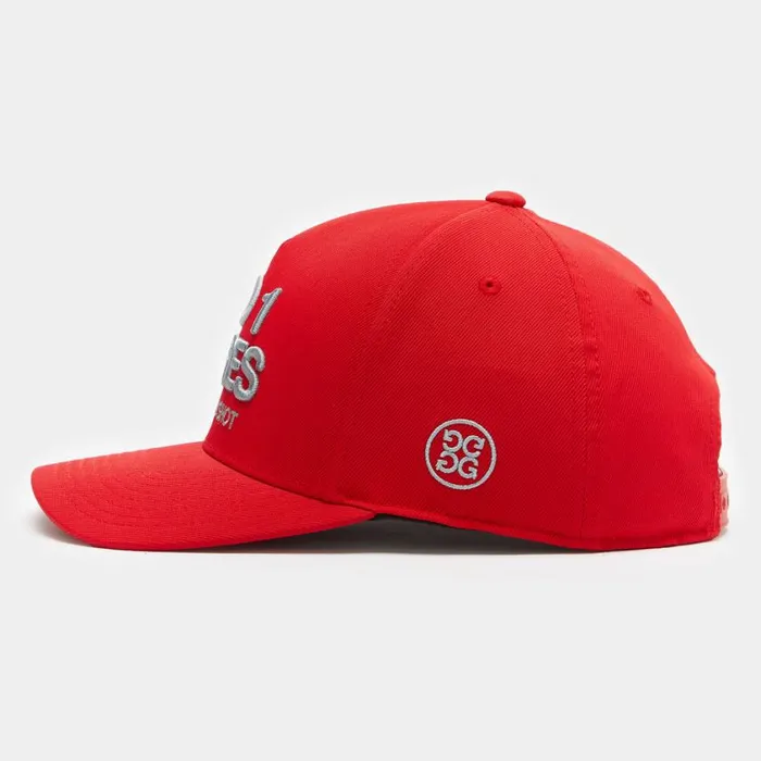 GFORE Hats MenWomen NO 1 CARES STRETCH TWILL SNAPBACK HAT Poppy GFORE Hats MenWomen NO 1 CARES STRETCH TWILL SNAPBACK HAT Poppy