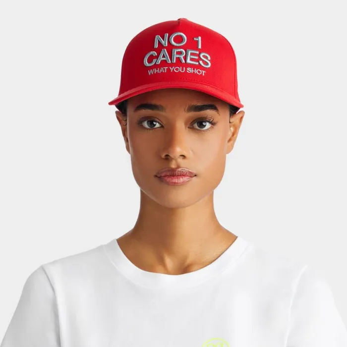 GFORE Hats MenWomen NO 1 CARES STRETCH TWILL SNAPBACK HAT Poppy GFORE Hats MenWomen NO 1 CARES STRETCH TWILL SNAPBACK HAT Poppy