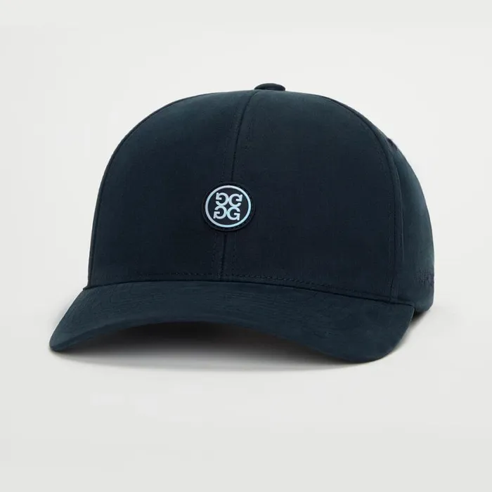 GFORE Hats MenWomen WAXED WOVEN COTTON RELAXED FIT SNAPBACK HAT Twilight