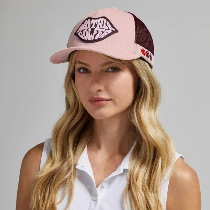 GFORE Hats Women MOTHER GOLFER COTTON CORDUROY TRUCKER HAT Amour