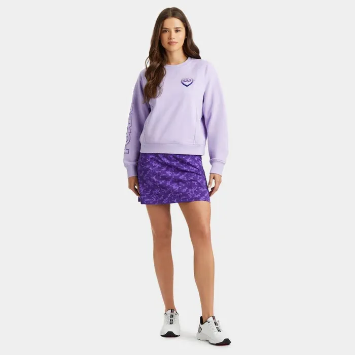 GFORE Hoodies and Tees Women FOREVER FRENCH TERRY RAGLAN CREWNECK SWEATSHIRT Aura GFORE Hoodies and Tees Women FOREVER FRENCH TERRY RAGLAN CREWNECK SWEATSHIRT Aura