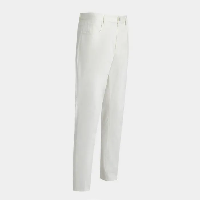 GFORE Pants Men COTTON 5 POCKET STRAIGHT LEG PANT Snow