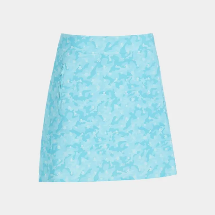 GFORE Skorts and Dresses Women ICON CAMO SILKY TECH NYLON ALINE SKORT Powder