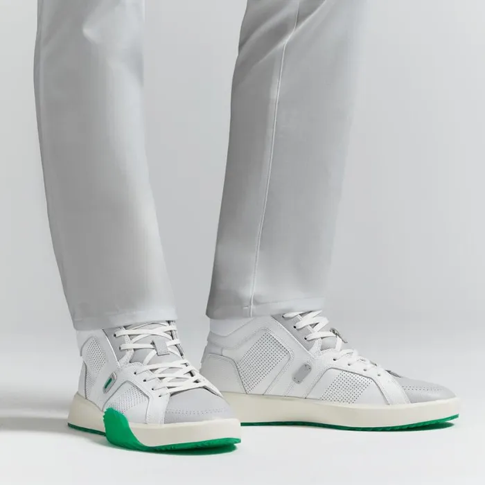 GFORE Street Shoes Men G112 LEATHER MIDTOP STREET SHOE Snowclover