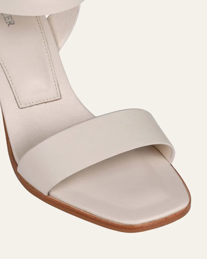 HIGH SANDALS jomercer Women Calais high heel sandals bone leather HIGH SANDALS jomercer Women Calais high heel sandals bone leather