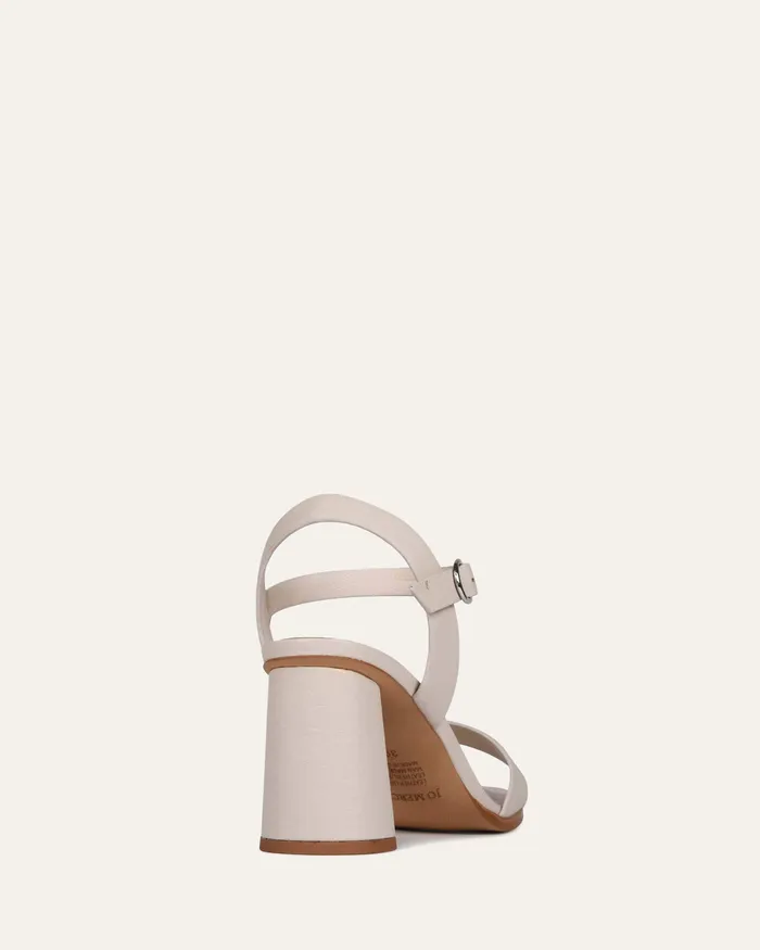 HIGH SANDALS jomercer Women Calais high heel sandals bone leather HIGH SANDALS jomercer Women Calais high heel sandals bone leather