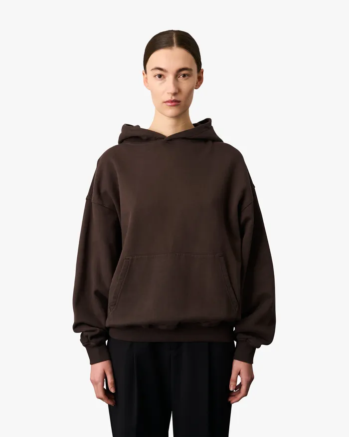 Hoodies Women Colorfulstandard Organic Oversized Hood 8211 Teal Blue