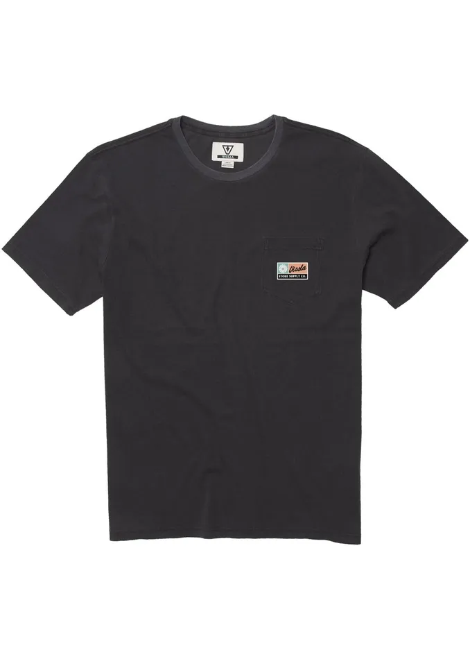 Hvac Ss Pkt Tee Phantom Men Premium Tees Vissla Hvac Ss Pkt Tee Phantom Men Premium Tees Vissla