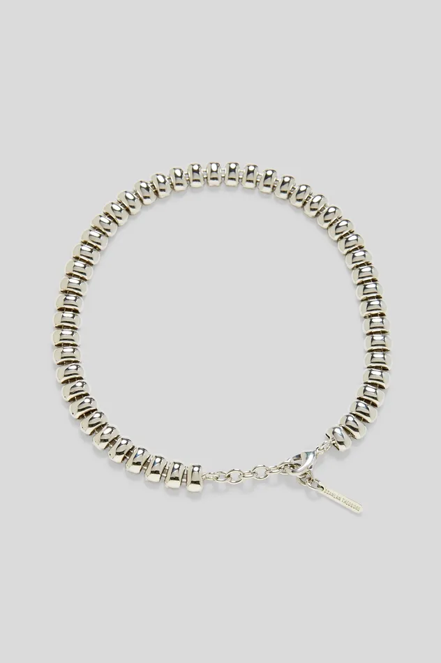 Jewelry Women BEETLE CHAIN CHOKER SILVER Scanlan Theodore Jewelry Women BEETLE CHAIN CHOKER SILVER Scanlan Theodore
