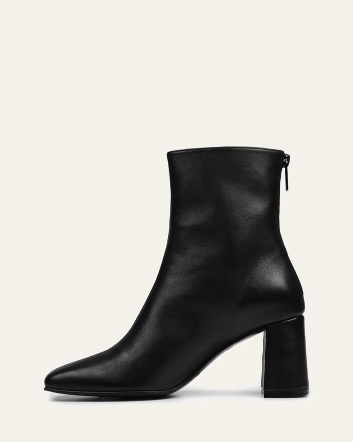 jomercer Nevada mid ankle boots black leather Women MID ANKLE BOOTS jomercer Nevada mid ankle boots black leather Women MID ANKLE BOOTS