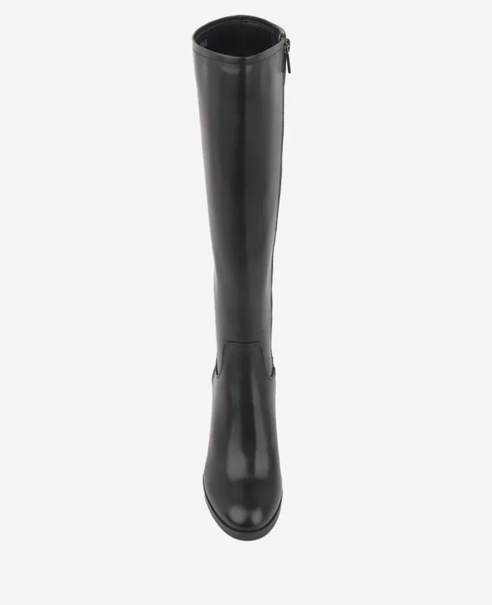 Kenneth Cole Boots and Booties Women Veronica Tall Knee Leather Boot Black Kenneth Cole Boots and Booties Women Veronica Tall Knee Leather Boot Black