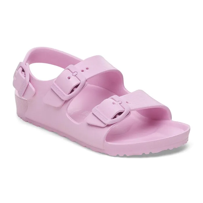 Kids Birkenstock BackAnkleStrap Milano Essentials Fondant Pink