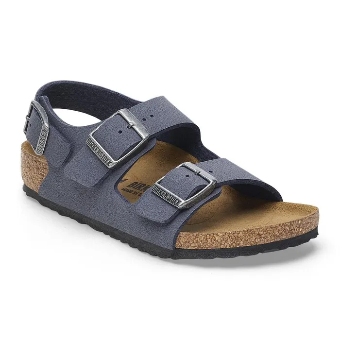 Kids Birkenstock BackAnkleStrap Milano Navy